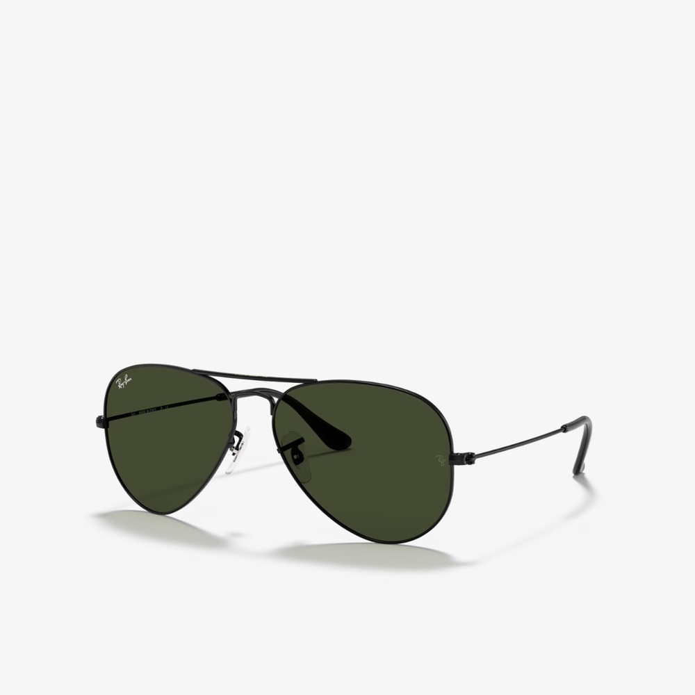 Ray-Ban RB3025 Unisex 58mm Aviator Sunglasses in Black